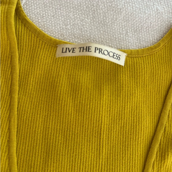 Live The Process Ribbed Tank Top - Picture 4 of 5